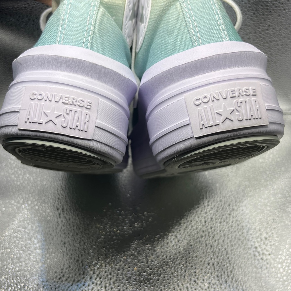 Converse Women's Sneakers - Mint and Cream - Picture 4 of 6